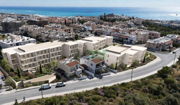 Studio | Widok na morze | Kompleks z basenem | Pafos
